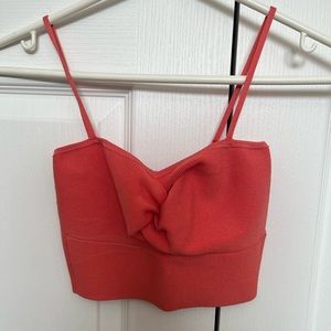 Babaton Knit Cropped Tank